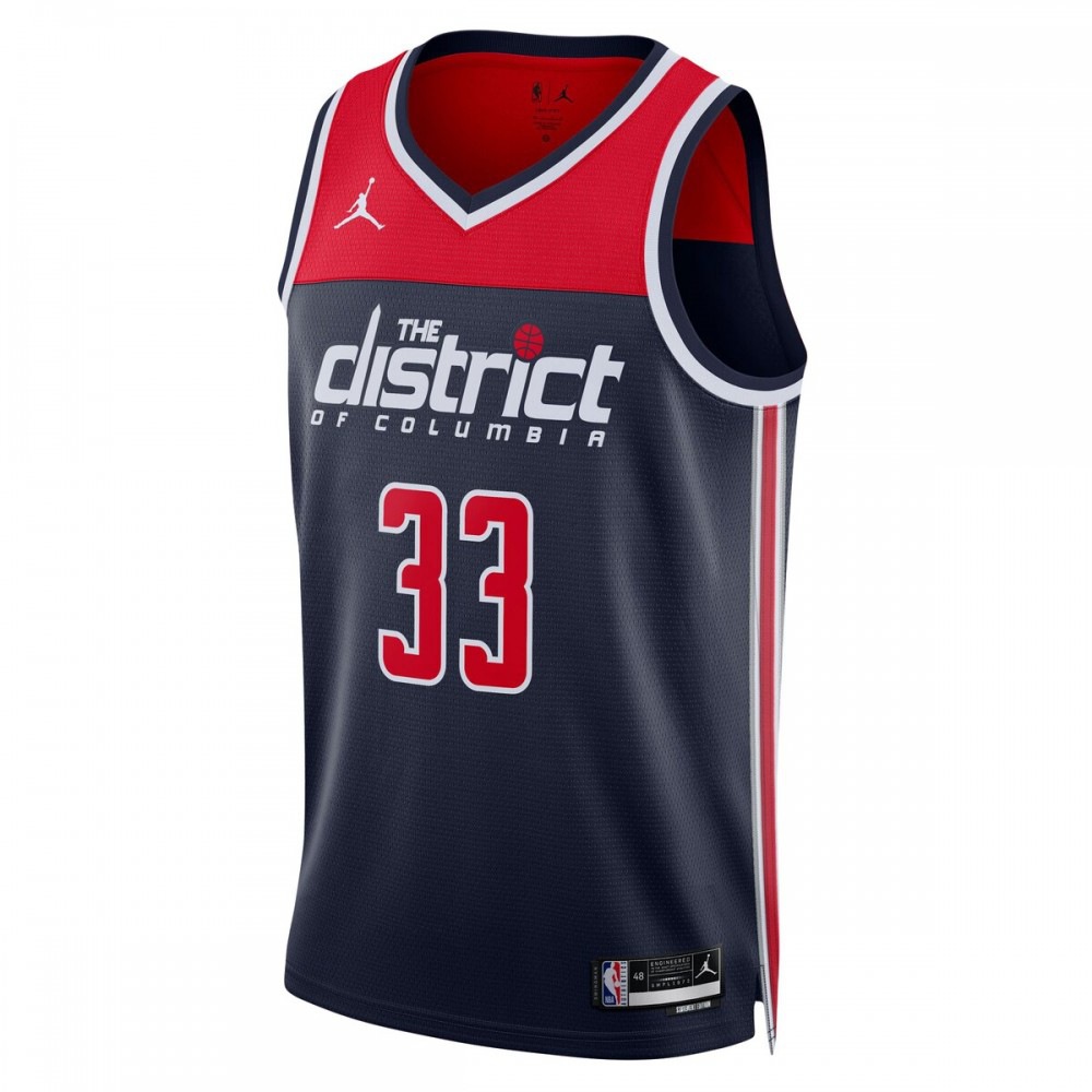 Kyle Kuzma Washington Wizards Jordan Brand 2022/23 Statement Edition Swingman Jersey - Navy-Pro Kit Vault | Brand New 26/27 Sports Jerseys